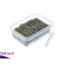 Vlásenky Sinelco 70 mm vlnité hnědé 500 gr