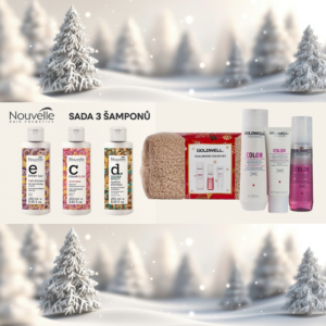 Krásné vlasy pod stromeček: Darujte dárkové sady vlasové kosmetiky